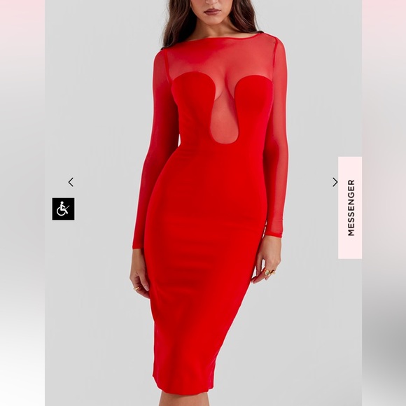 House of cb Darcy dress - Picture 1 of 3